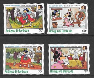 ANTIGUA Scott #896 -899  Mint NH Set Brother Grimm stamps 2017 CV $6.25