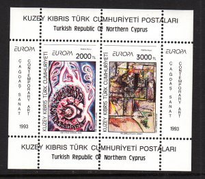 Turkish Republic of Northern Cyprus 345 Souvenir Sheet MNH VF