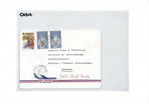 Senegal Cover *Kaolack* MISSIONARY MIVA Air Mail DIRECTIONAL 1986 CA202