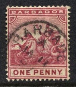 STAMP STATION PERTH -Barbados #72 Definitive Used - Perf.14 - Wmk.2 CV$0.25