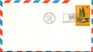 United Nations, New York, Postal Stationary, Worldwide First Day Cover