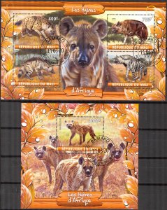 Mali 2020 Hyenas Sheet +S/S Used / CTO