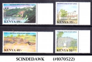 KENYA - 2002 HISTORICAL SITES OF EAST AFRICA - 4V - MINT NH