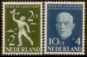 Netherlands 1954 SC# B269-70 MNH-OG E48