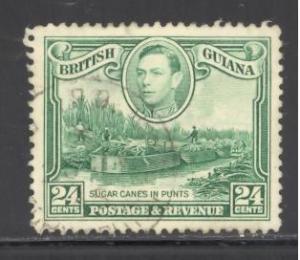 British Guiana Sc # 234 used (DT)