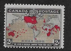 CANADA UNITRADE# 85ii REENTRY P15 POS 91 F/MNH 1898