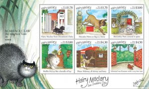 New Zealand 2023 MNH Stamps Souvenir Sheet Hairy Maclary Dogs Literature Childre