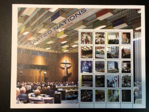 1080 United Nations 2014 Personalized Sheet MNH