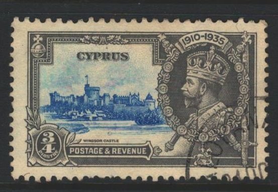 Cyprus Sc#136 Used