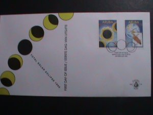 ARUBA-FDC-1998 SC #160-1  TOTAL SOLAR ECLIPSE- VF-MINT WE SHIP TO WORLD WIDE