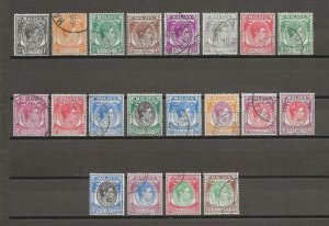 MALAYA/MALACCA 1949/52 SG 3/17 USED Cat £160