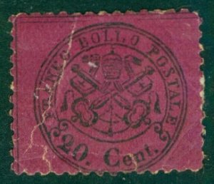 ROMAN STATES 16 MH-Creased (RL) 4862 CV $190.00 BIN $20.00