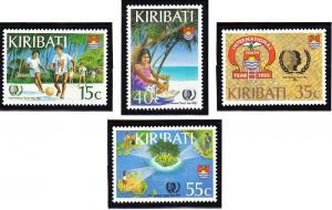 Kiribati 1985 Year of the Youth Scott (460-63) MNH