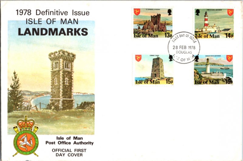 Isle of Man, Worldwide First Day Cover