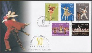 NEW ZEALAND 2003 Ballet - commem FDC........................................V958