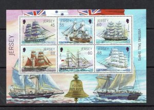 Jersey: 2013, Visiting Tall Ships, MNH Miniature Sheet