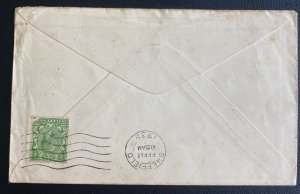 1932 Bulawayo Southern Rhodesia First Flight Airmail Cover To England