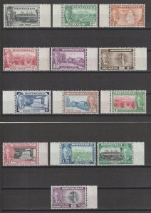 MONTSERRAT 1951 SG 123/35 MNH Cat £80