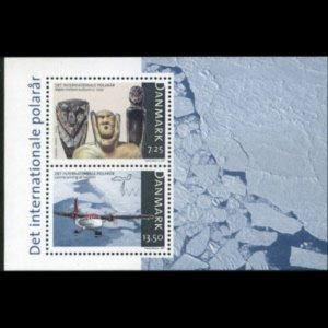 DENMARK 2007 - Scott# 1373a S/S Polar Year NH