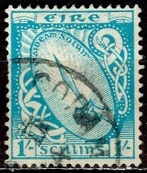 Ireland; 1922: Sc. # 76: Wmk. 44  Used Single Stamp