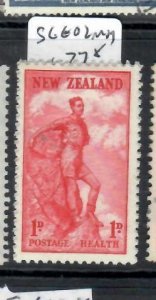 NEW  ZEALAND HEALTH 1D    SG 602  MOG     PP0727H