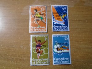 St Vincent   Grenadines   #  B1-4   MNH