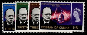 TRISTAN DA CUNHA QEII SG89-92, complete set, NH MINT.