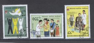 Laos 899-901  VF  Used cto