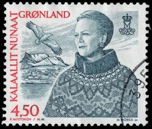 Greenland - Scott 367 - Used - Long Perforation Teeth