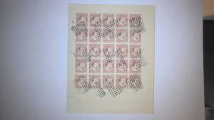 EARLY SPAIN VALENCIA FULL SHEET