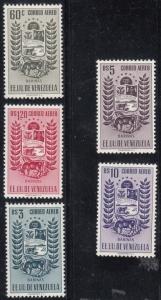 Venezuela Scott C522-6 Mint hinged (Catalog Value $45.00)