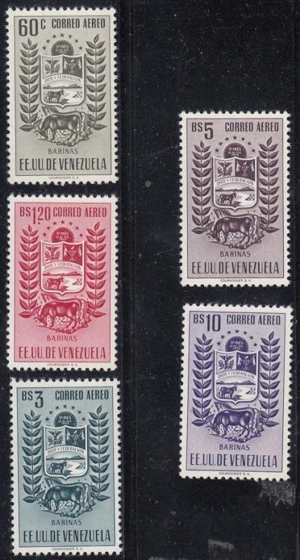 Venezuela Scott C522-6 Mint hinged (Catalog Value $45.00)