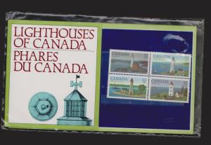 Canada Scott # 1032-5 - Lighthouses Of Canada - Unopened Thematic Pack