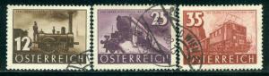 Austria Scott # 385 - 387, used