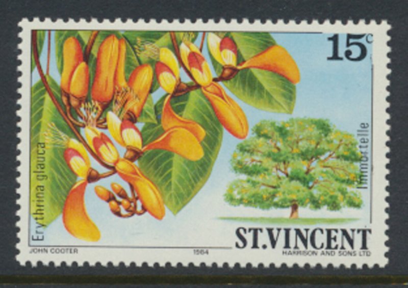 St. Vincent  SC# 721  MNH Flowering Trees 1984 see detail & scan