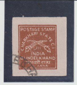 INDIA- CHARKHARI Scott #23a Used Cat.$25.00