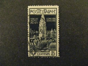 Italy #124 used  a22.11 6909