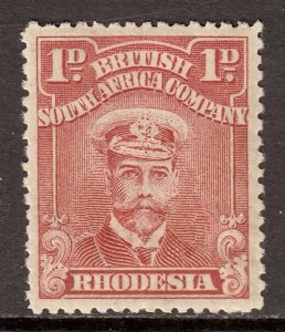 Rhodesia - Scott #120 - MH - Toning - SCV $4.50