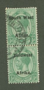 South West Africa #29 Used Multiple