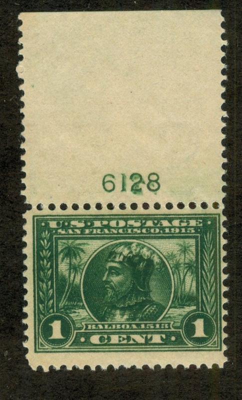 U.S. -  397 - Plate Number Single (6128) - Never Hinged