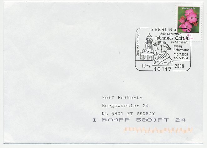 Cover / Postmark Germany 2009 John Calvin