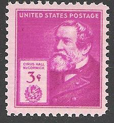 US #891, McCormick, Mint-LH