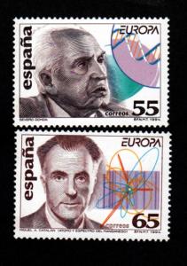 Spain # 2778-2779 Mint Europa!