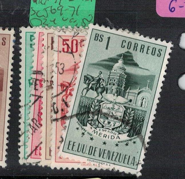Venezuela Arms Merida SC 569-71, O3-4 VFU (6exg)