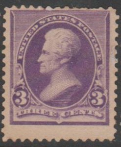 U.S. Scott #221 Jackson Stamp - Mint Single - IND
