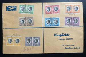1937 South West Africa First Day Oversized cover Coronation king George VI KGVI