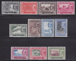 Kedah 98-105 VF-MLH set nice colors cv $ 50 ! see pic !