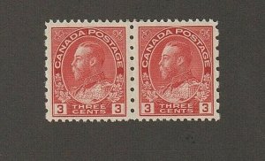 EDSROOM-10598 Canada 184 Pair LH 1931 Perf 12 X 8 Admiral King George CV$16