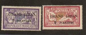 Lebanon 11-12 Mint Hinged