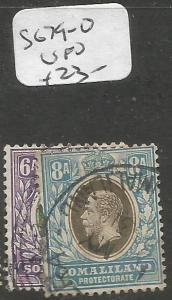 Somaliland Protectorate SG 79-80 VFU (7cum)